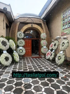 اجاره تاج گل مصنوعی در جهان شهر